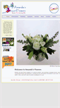 Mobile Screenshot of amandasflowers.net